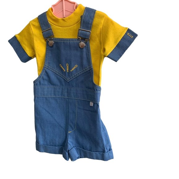 Vintage Billy The Kid Suspender Set Outfit - Picture 11 of 11